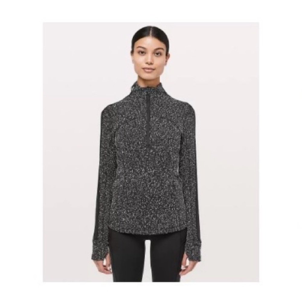 Lululemon Run Briskly 1/2 Zip Running Sweatshirt Size 6